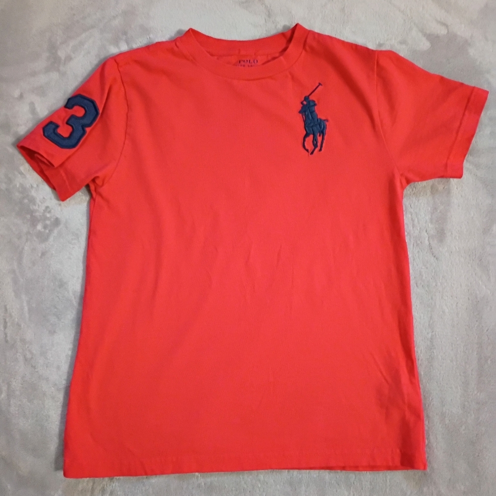 Polo Ralph Lauren Embroidered Big Pony Logo Tee Tee Shirt Tshirt 8